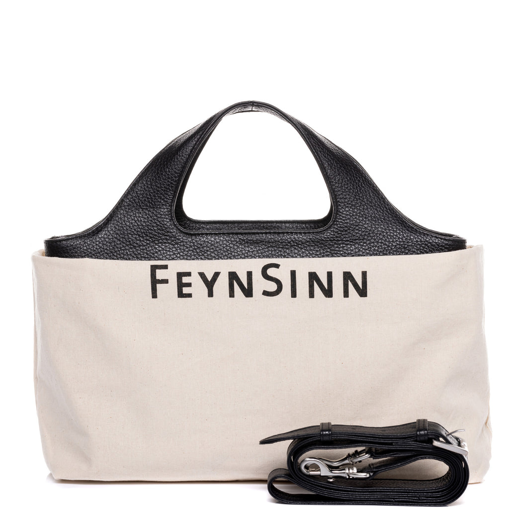 FEYNSINN BERLIN System Add On Tote Leder-13 NEA schwarz 41583
